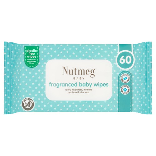 Nutmeg Fragranced Baby Wipes