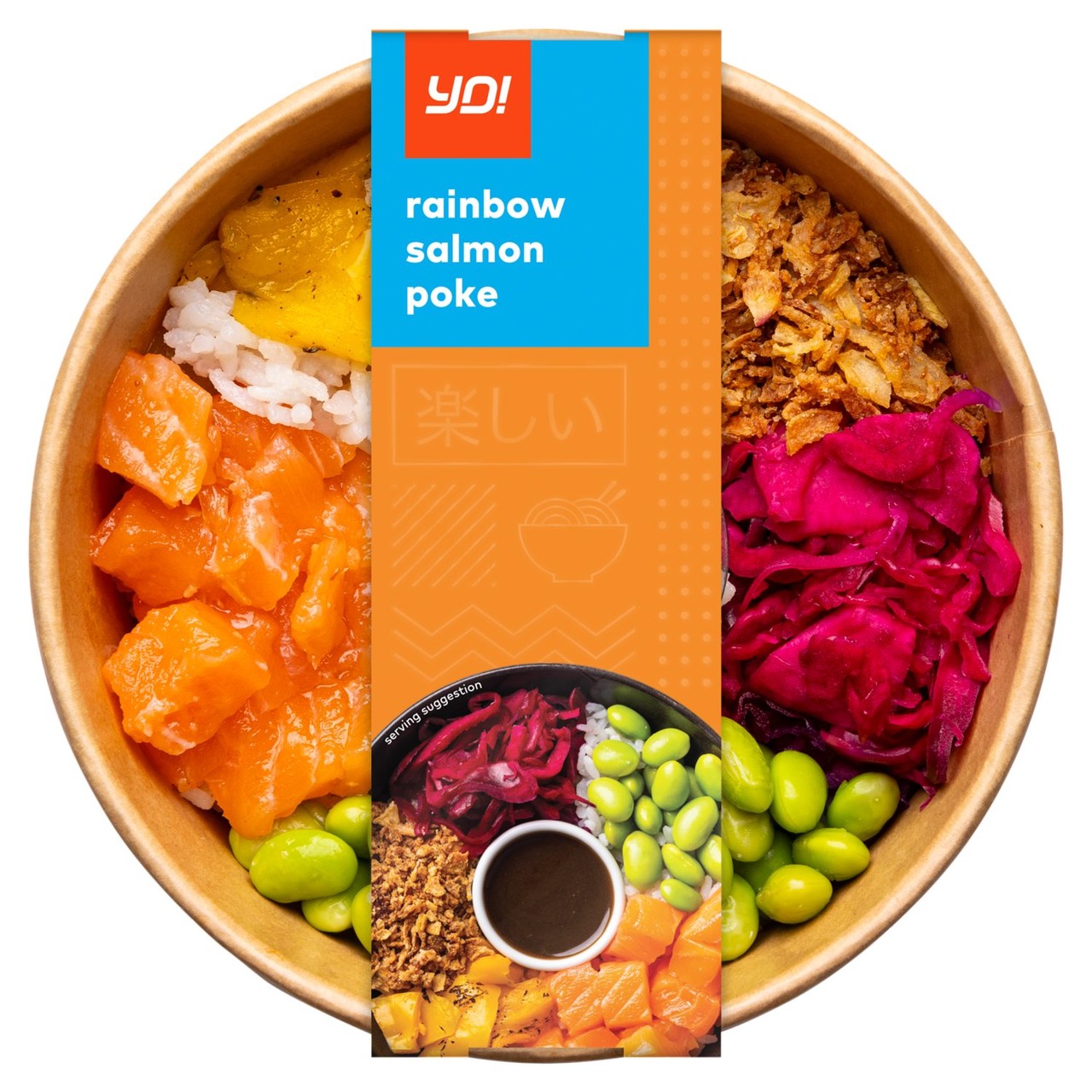 Yo! Sushi Rainbow Salmon Poke 289g