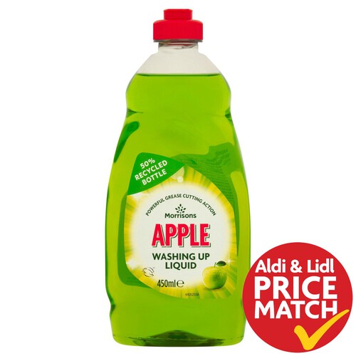 Morrisons Apple Washing Up Liquid