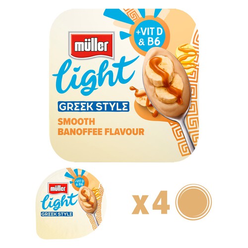 Muller Light Greek Style Banoffee Yogurt