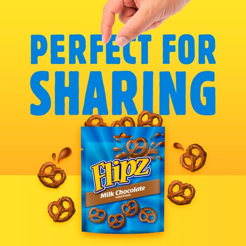 Flipz Pretzels Milk Chocolate Snacks