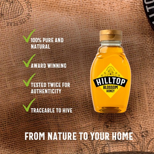 Hilltop Blossom Honey   340g