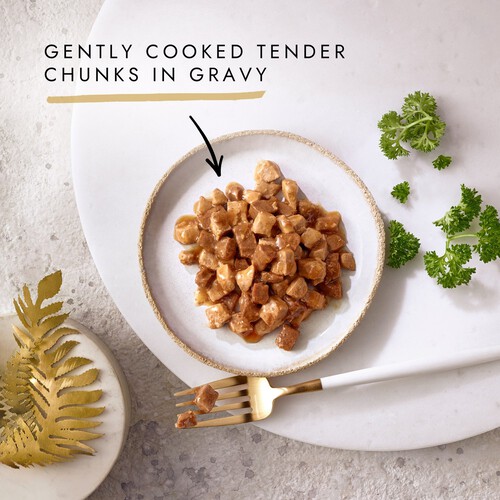 Gourmet Gold Chunks In Gravy Chicken And Liver Wet Cat Food 