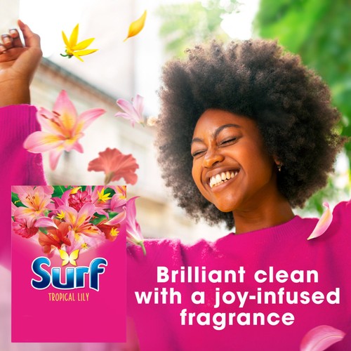 Surf Tropical Lily Washing Powder 45 Washes - Morrisons Online