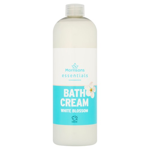 Morrisons Essentials White Blossom Bath Cream