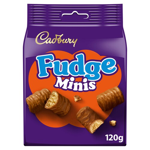 Cadbury Fudge Minis Chocolate Bag