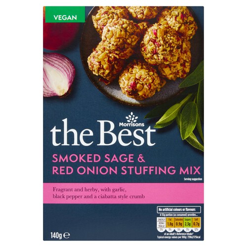 Morrisons The Best Smoked Sage And Red Onion Stuffing