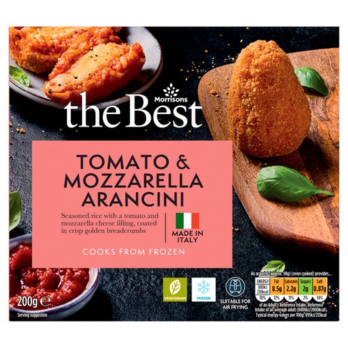 Morrisons The Best Tomato & Mozzarella Arancini 200g