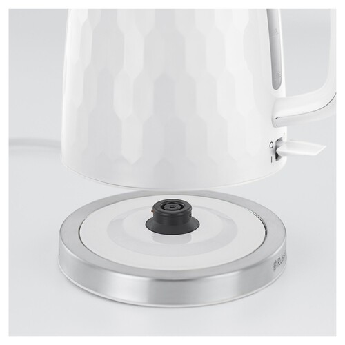 Russell Hobbs Honeycomb Cordless Kettle White 26050