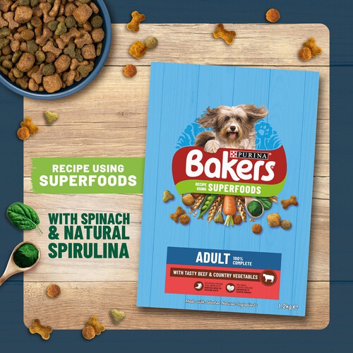 Bakers Dry Dog Food Beef & Veg