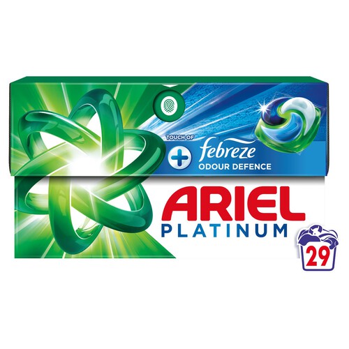 Ariel Platinum + Febreze Odour Defence Washing Capsules