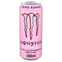 Monster Energy Drink Ultra Strawberry Dreams Zero Sugar 500ml