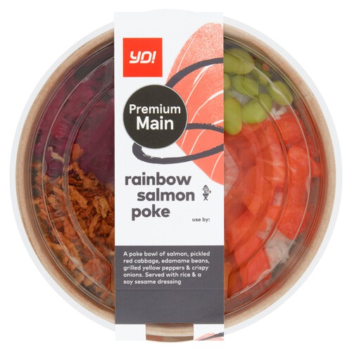 Yo Rainbow Salmon Poke 