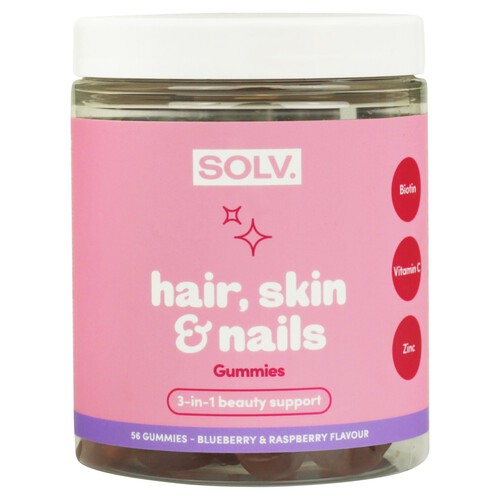 Solv Hair, Skin & Nails Gummies