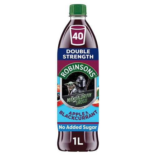 Robinsons Double Strength Apple & Blackcurrant Squash