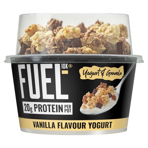 Fuel10k 20g Protein Vanilla Yogurt & Granola 173g