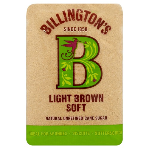 Billington's Light Brown Soft Sugar 