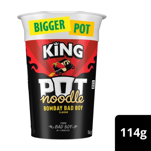 King Pot Noodle Bombay Bad Boy