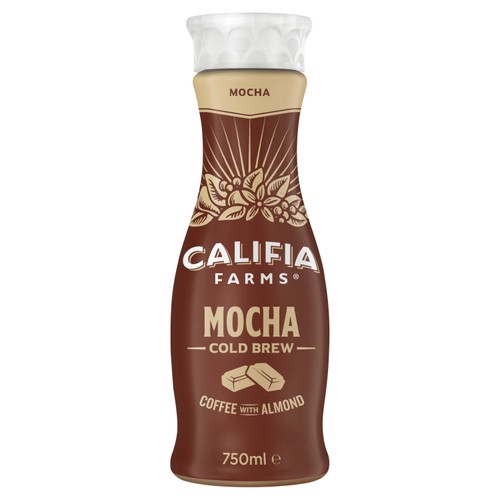 Califia Farms Mocha Cold Brew Coffee With Almond 750ml