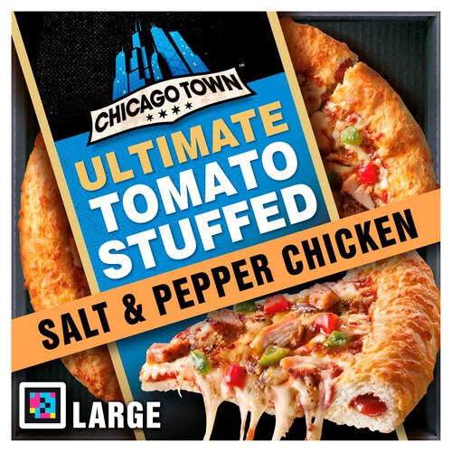 Chicago Town Weekender Stuffed Crust Salt & Pepper Chicken Large Pizza