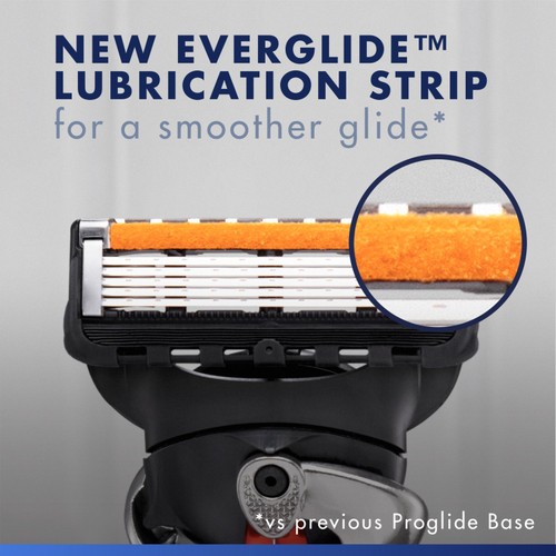Gillette Fusion5 ProGlide Starter Pack Handle + 4 Razor Blades For Men