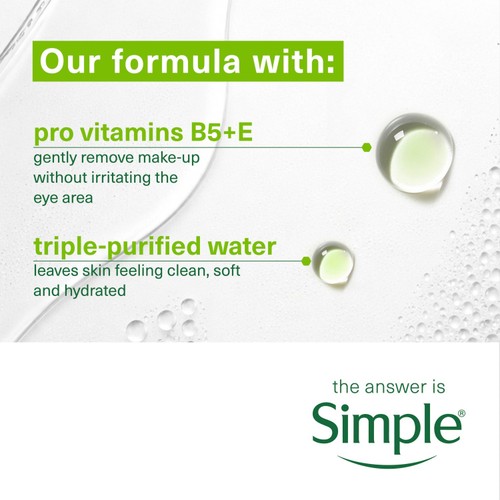 Simple Kind To Eyes Eye Make-Up Remover 125ml