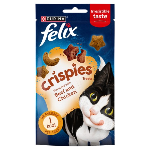 Felix Crispies Cat Treats Beef & Chicken