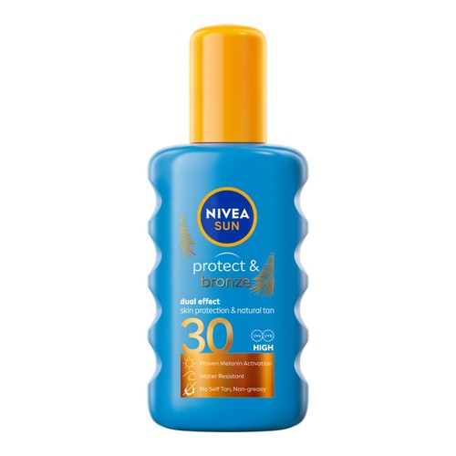 NIVEA SUN Protect & Bronze Sun Cream Spray SPF30 