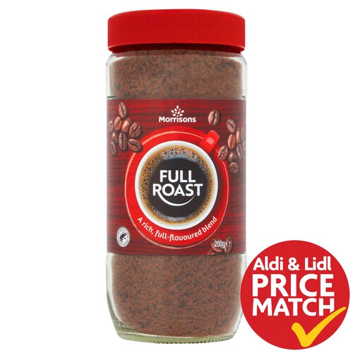 Morrisons Full Roast Instant Coffee