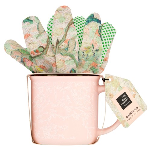 Van Gogh Museum Gardening Mug And Gloves Gift Set