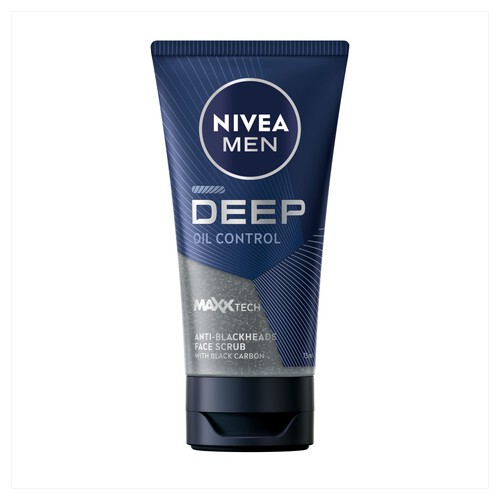 NIVEA MEN Deep Black Carbon Face Scrub