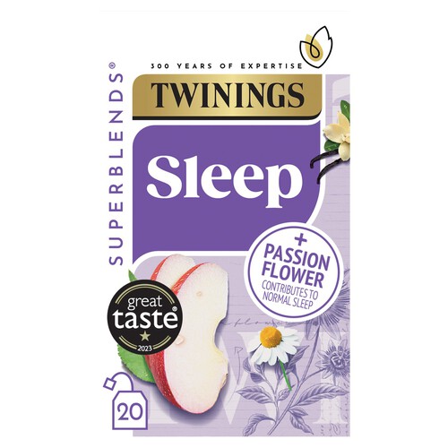 Twinings Superblends Sleep 20 Single Tea Bags