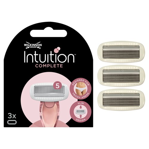 Wilkinson Sword Intuition Complete 3 X Blades