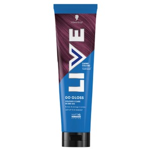 LIVE Go Gloss Temporary Hair Dye Glossing Cherry Cola Red