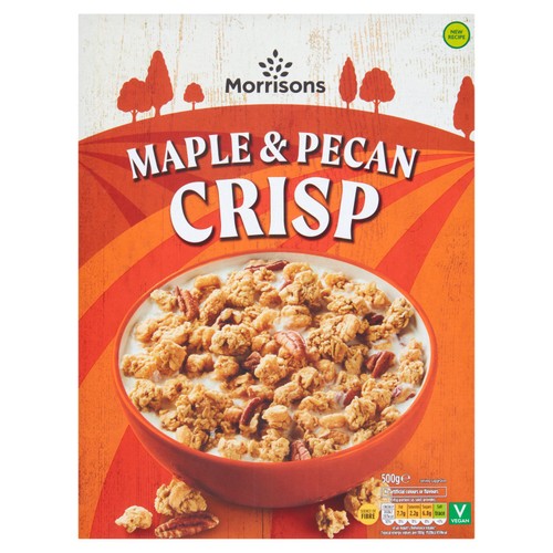 Morrisons maple pecan crisp