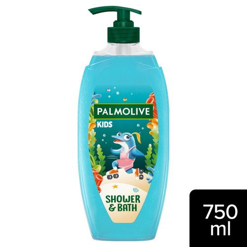 Palmolive Kids Sea Creatures Shower Gel Body Wash 