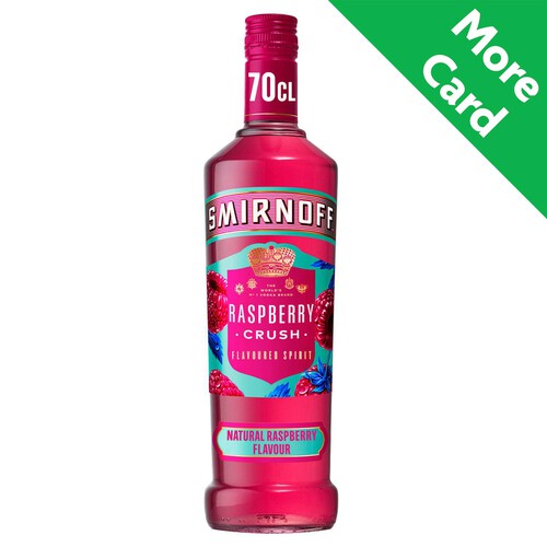 Smirnoff Raspberry Crush Flavoured Vodka 37.5% vol