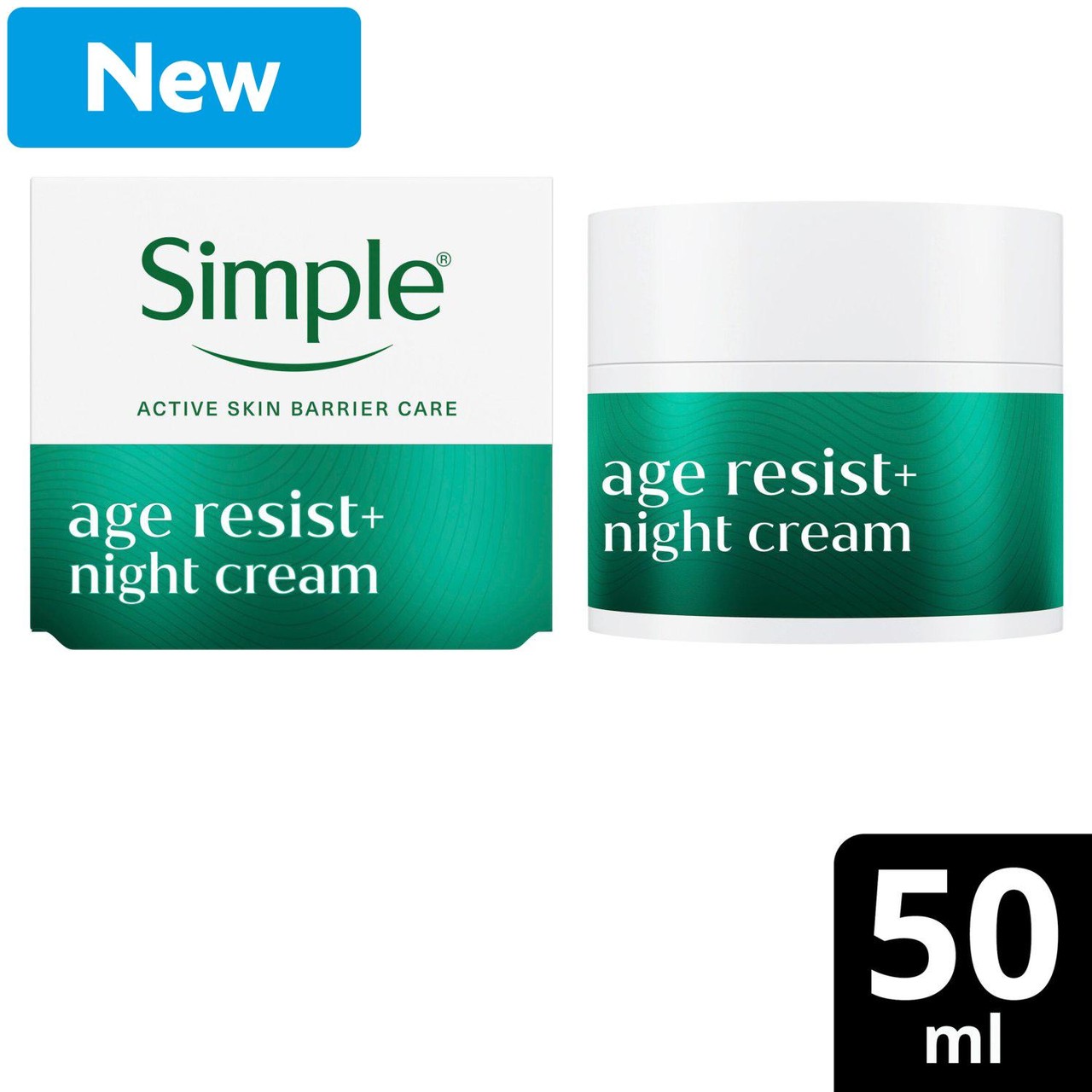 Simple Face Cream Age Resist+ Night 50ml