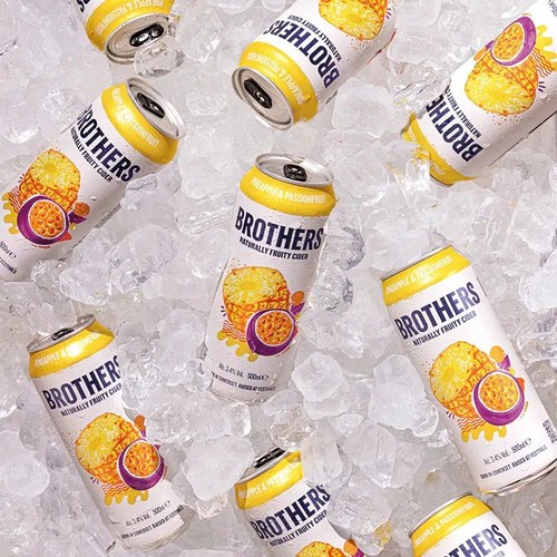 Brothers Pineapple & Passionfruit Cider 500Ml
