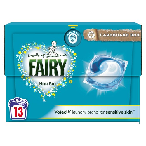 Fairy Non Bio For Sensitive Skin Washing Capsules