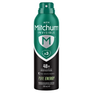 Mitchum Men Invisible Pure Energy Anti-Perspirant Deodorant