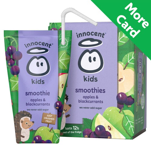 Innocent Kids Smoothies Apples & Blackcurrants 