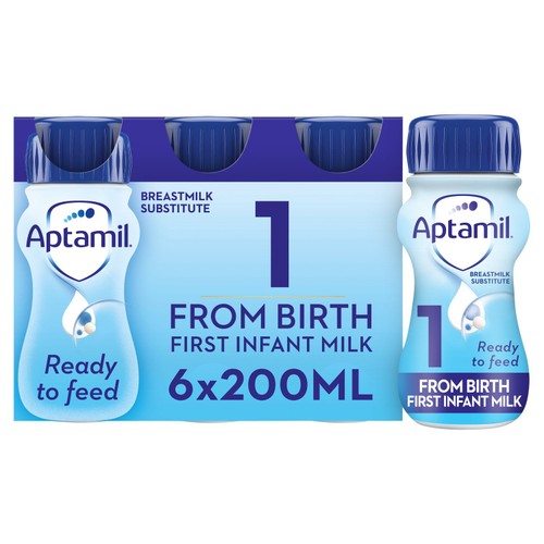 Ready To Feed Aptamil From Birth New Born Formula Milk Feeding