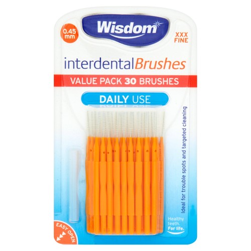 Wisdom daily use interdental brushes