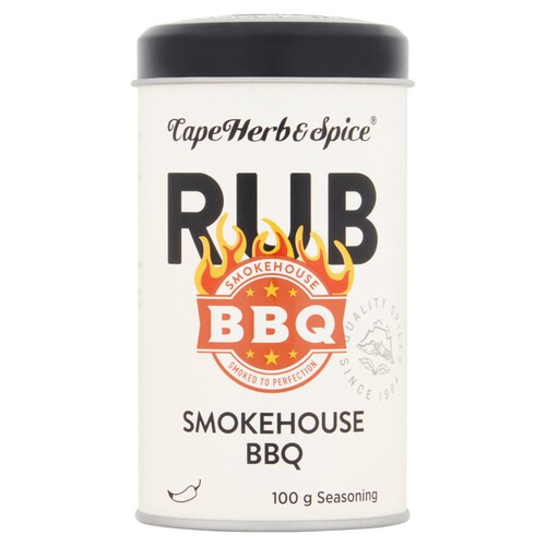 Cape Herb & Spice Rub Smokehouse BBQ Seasoning