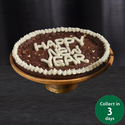 Morrisons The Best Triple Chocolate Giant Cookie Happy New Year