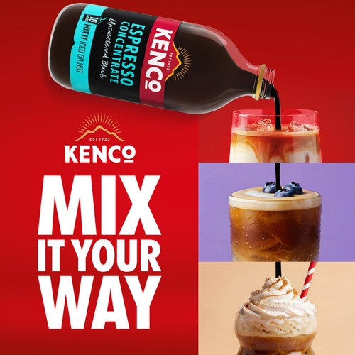 Kenco Espresso Black Concentrate 485ml