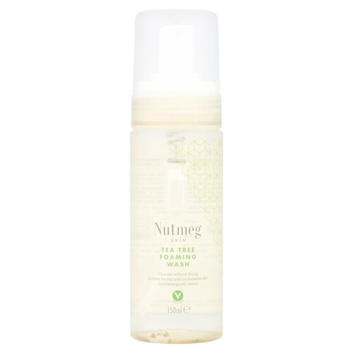 Nutmeg Tea Tree Foaming Wash