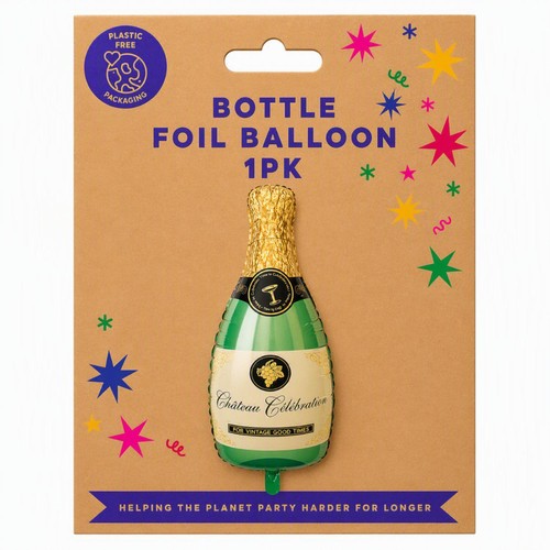 Mad Party Champagne Foil Balloon