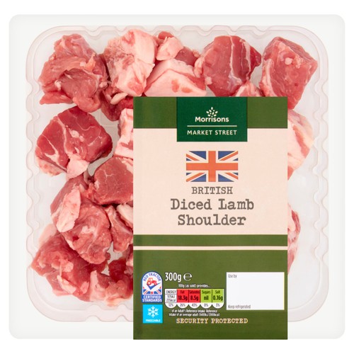 Morrisons Diced Lamb Shoulder 300g